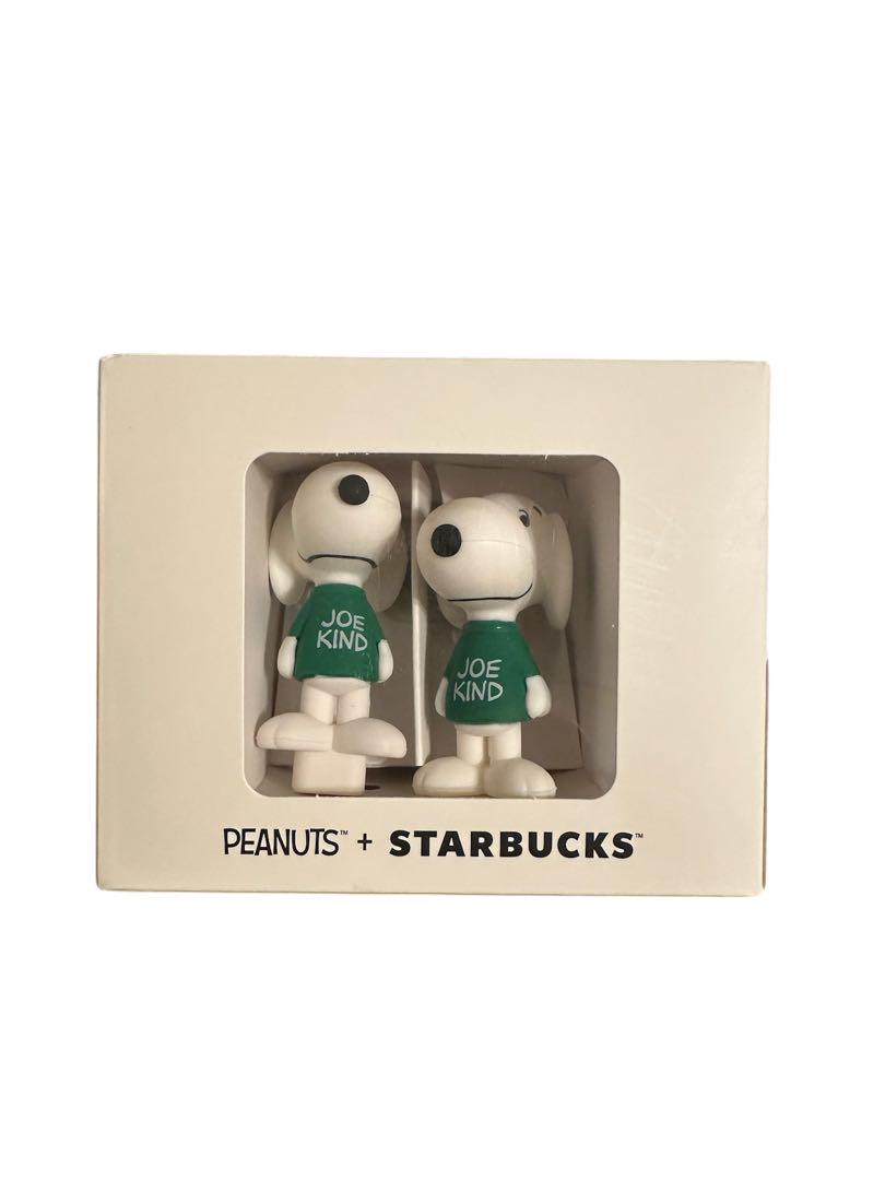 【海外限定】スヌーピー×スターバックス　ストッパー&ストロークリップ 海外限定品】スタバ スヌーピー ストッパー&ストロークリップ