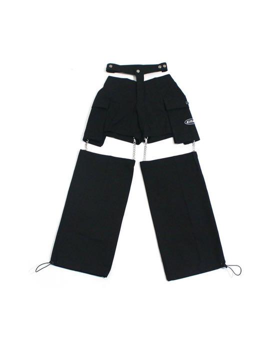 xu CHAIN CARGO PANTS 8ta39-m18464966543 × cnm コラボ 超激得特価
