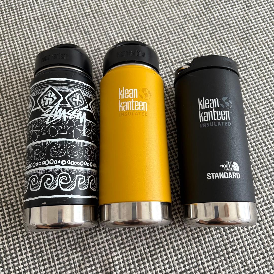 3つセット Klean Kanteen stussy ノースフェイス