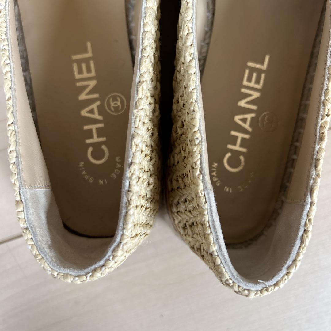 CHANEL エスパドリーユ 37