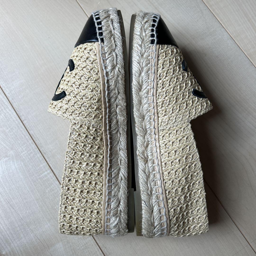 CHANEL エスパドリーユ 37