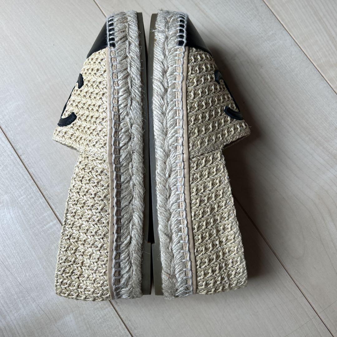 CHANEL エスパドリーユ 37