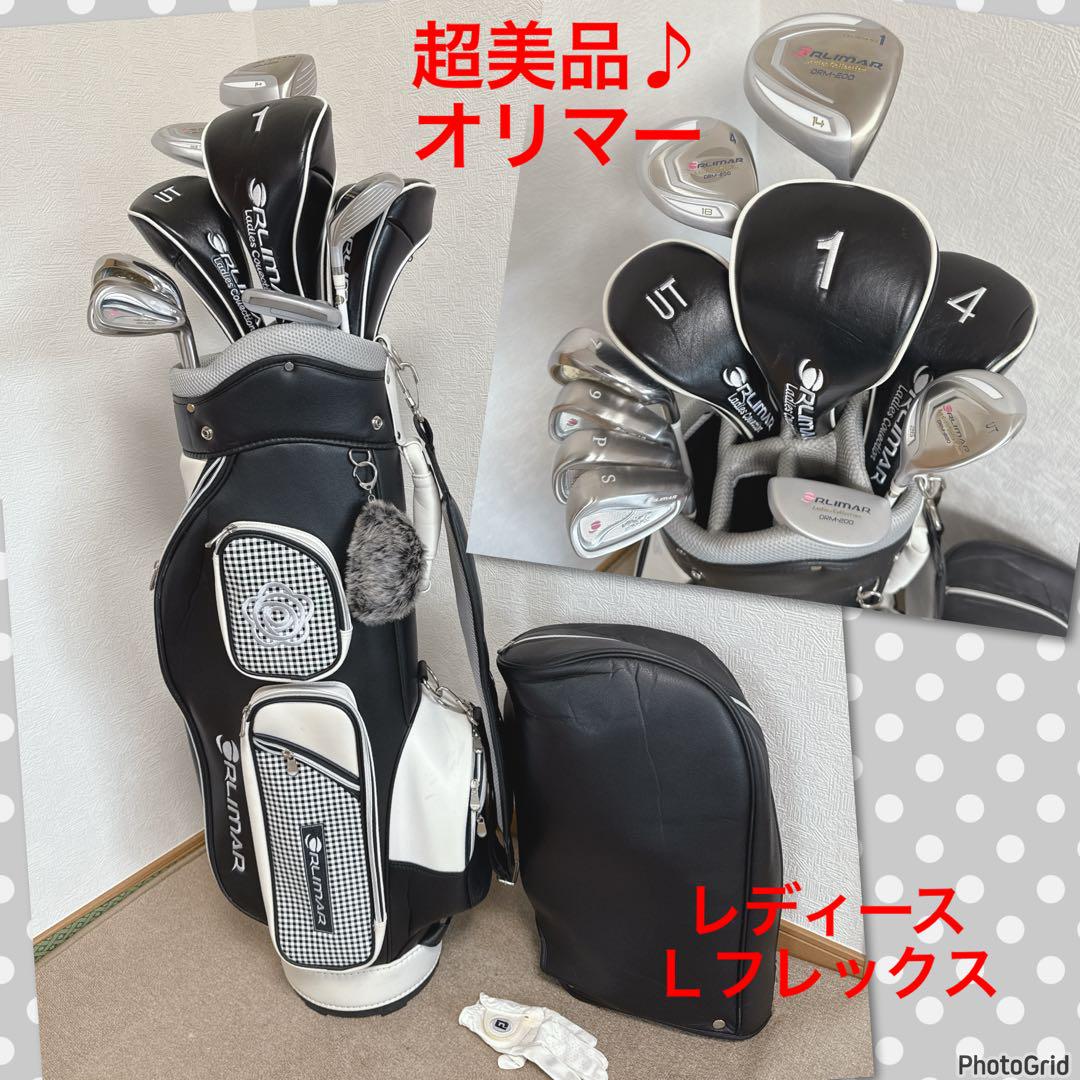 人気‼️【超美品】レディース ゴルフクラブセット/ゴルフセット/キャディバッグ付クラブ