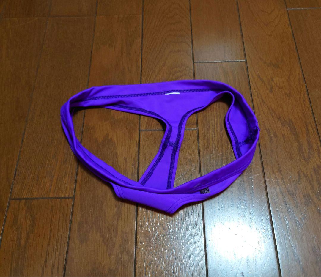 春夏新作 wicked weasel メルカリ - パープルビキニ水着3点セット 水着・ラッシュガード