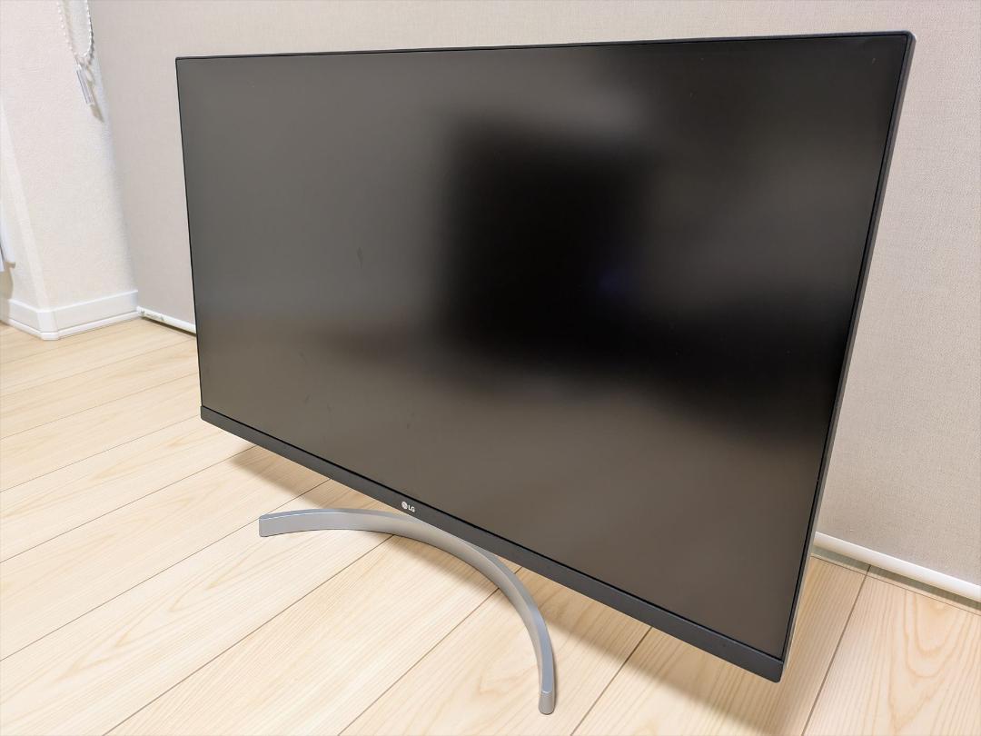 LGモニター32UN500-W 31.5インチ 4K スピーカーHDMI/DP