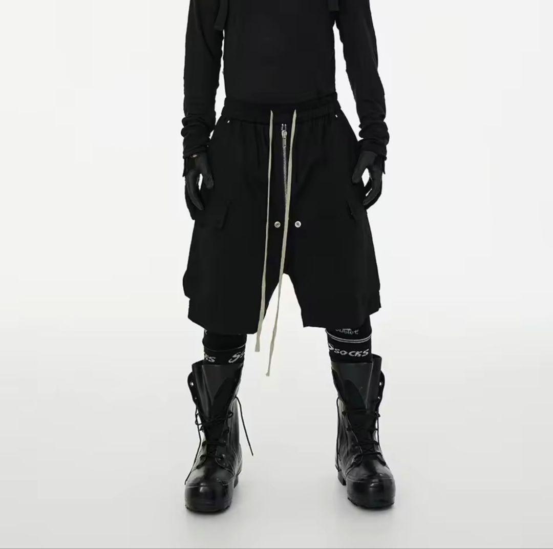 Rick Owens ボラン風パンツ RICK OWENS - 【25SS】ボラン フレア カーゴパンツ / BOLAN