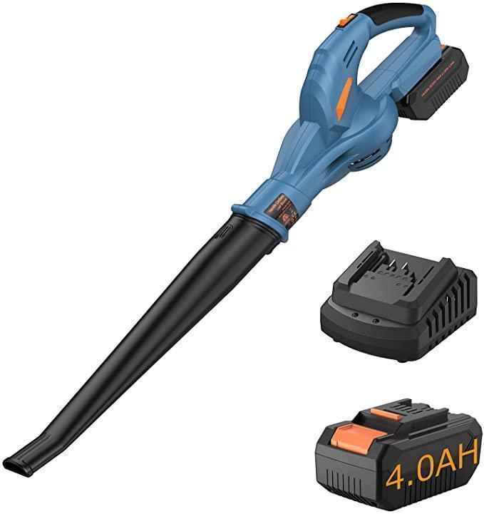ブロワー 充電式ブロワ 20V 4.0Ahバッテリー コードレス
