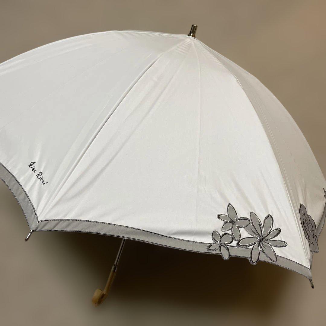 ニナリッチ 東レ サマーシールド 日傘 晴雨兼用 折り畳み 折りたたみ日傘 NINA RICCI ニナリッチ USED美品 東レサマー