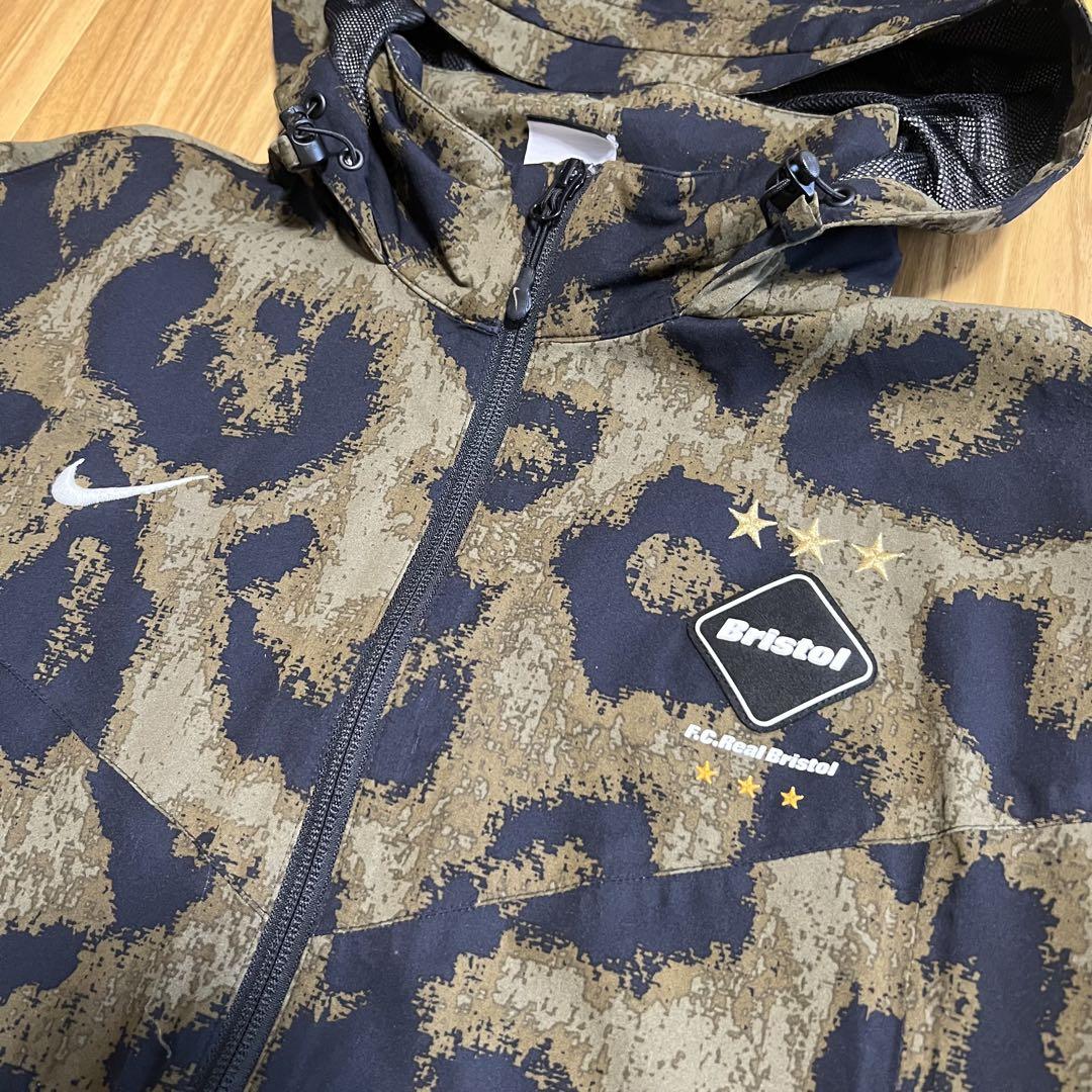 Nike F.C.R.B. レオパード柄ジャケット NIKE F.C.R.B トラックジャケット レオパード ブラック M - メルカリ