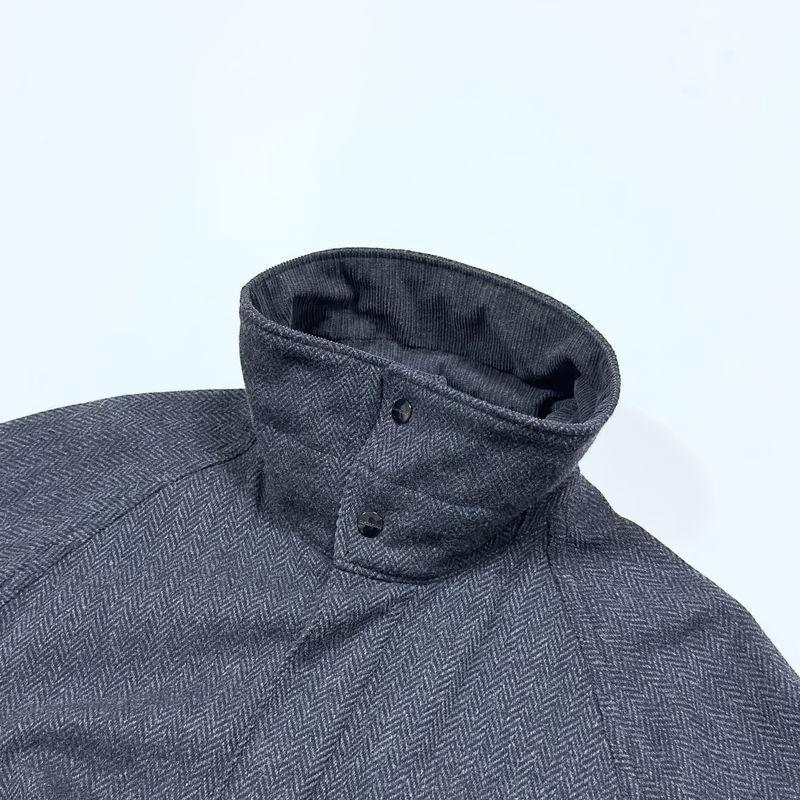 SASSAFRAS DIGS CREW TUBE COAT ウールブランケット