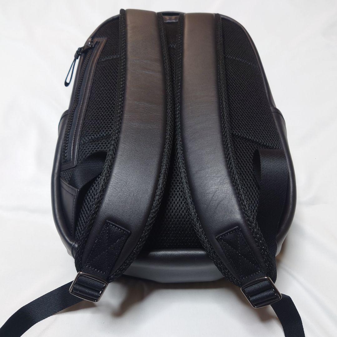COACH ★新品未使用★ コーチ ブラック レザー バックパック リュック
