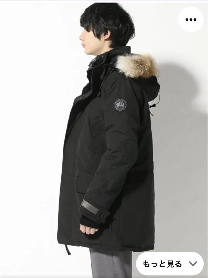 カナダグース ブラックレーベル　SHERRIDON PARKA 黒