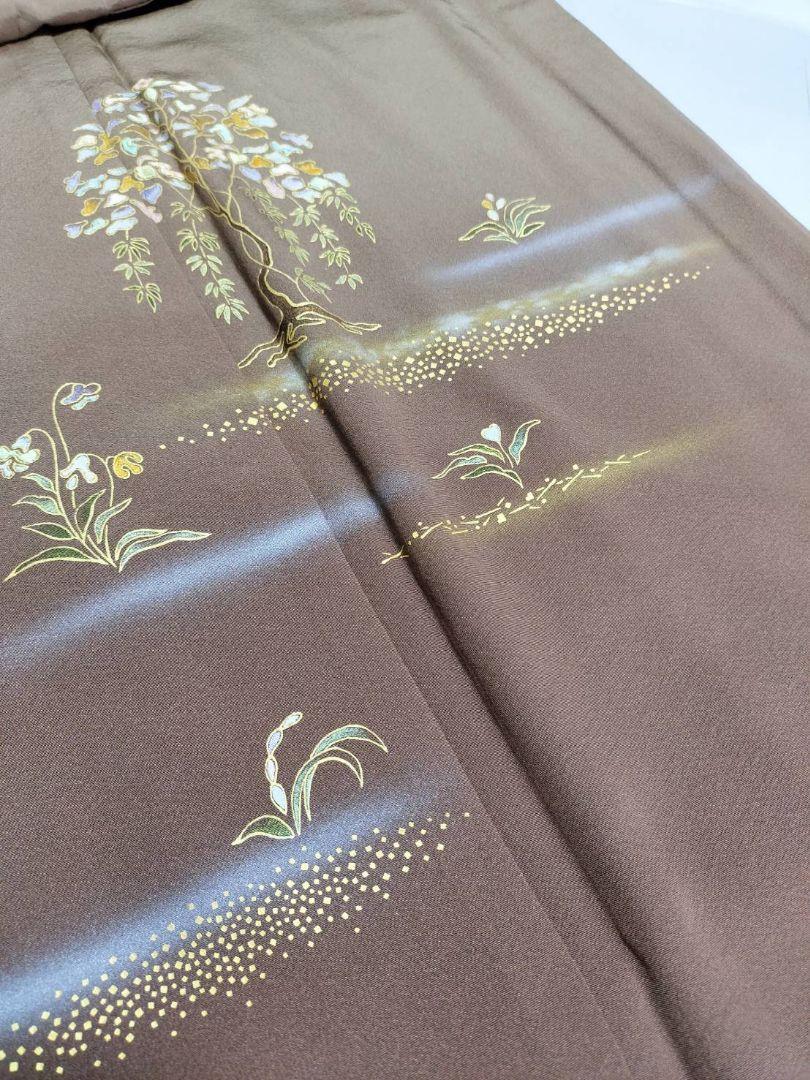 売約です　福田喜重！！　単衣刺繍訪問着！！150万円のお品！マイコレクション！