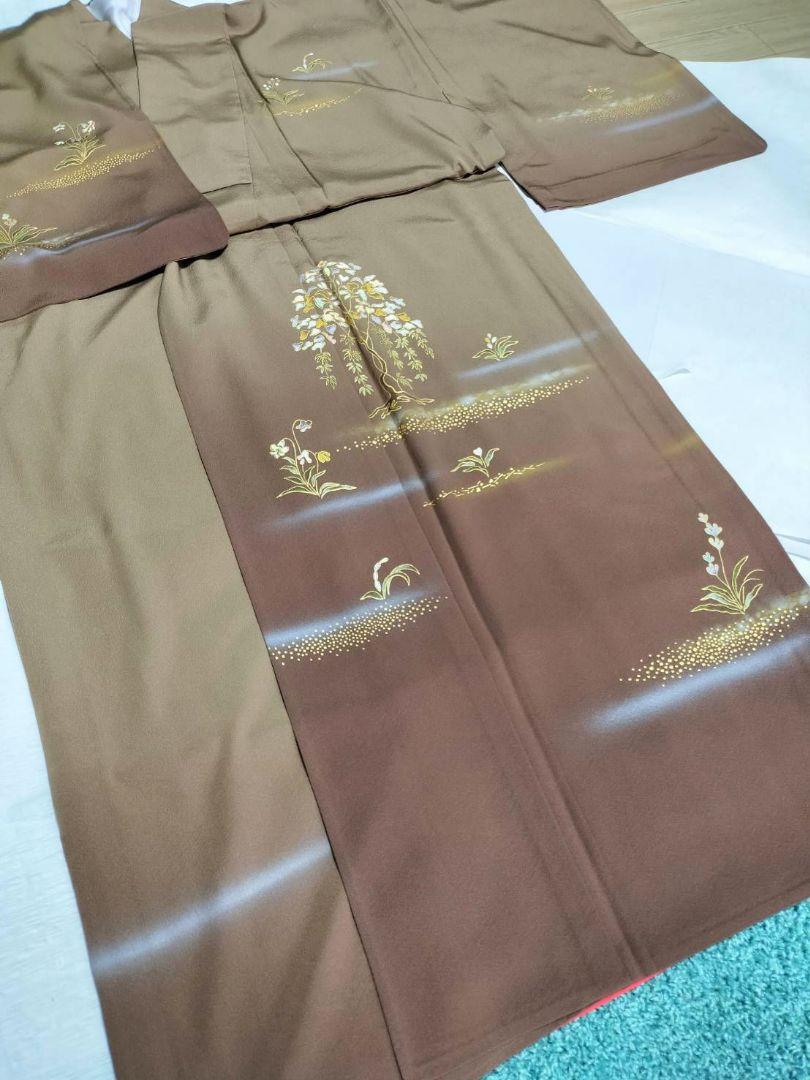 売約です　福田喜重！！　単衣刺繍訪問着！！150万円のお品！マイコレクション！