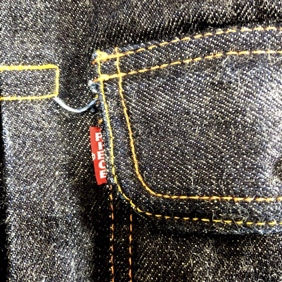 ワンピースオブロック407XXX セカンド デニムジャケット サイズ38 美品