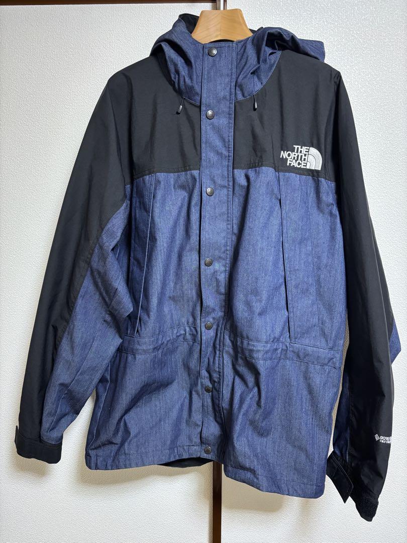 THE NORTH FACE フード付きジャケット ネイビー/ブラック