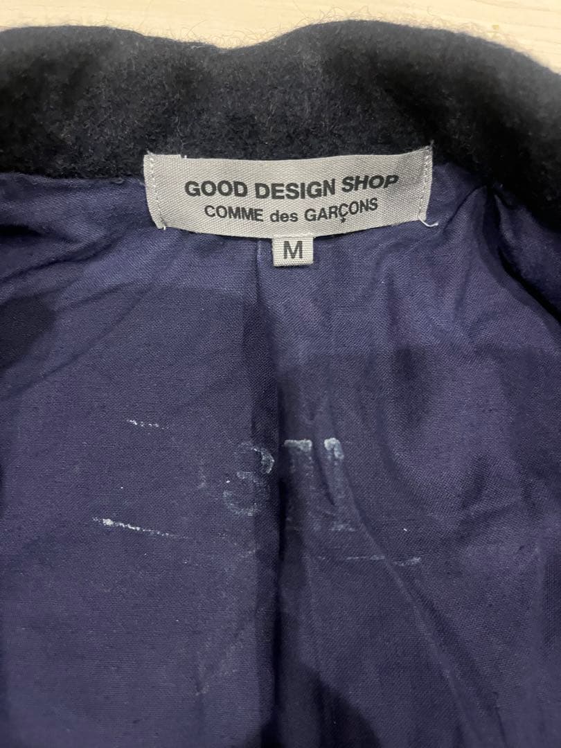 Come des Garcons ウールジャケット ネイビー M Come des Garcons ウールジャケット ネイビー M