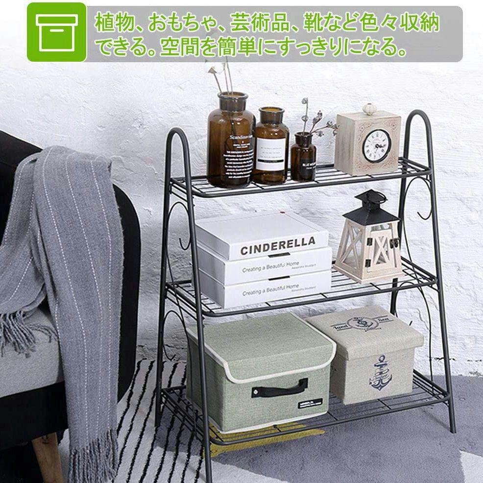 人気通販 ガーデンラック 多機能収納ラック 3層屋内?屋外吊り下げタイプ 簡単組み立て5 Vc6s8-m18486354635 マラソン限定