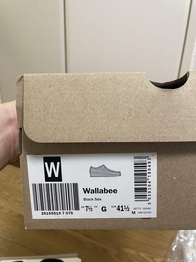 Clarks ワラビー ブラック UK7 1/2 、26cm