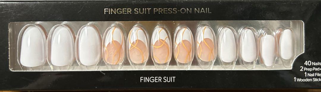 FINGER SUIT フィンガースーツ 40枚セットネイルチップ・付け爪