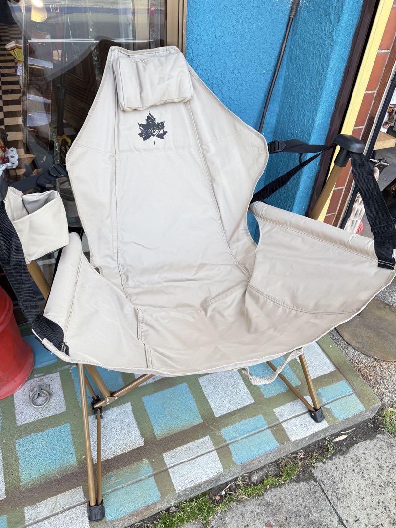 【美品】ハンモックチェア LOGOS アウトドア キャンプチェア　ロゴス