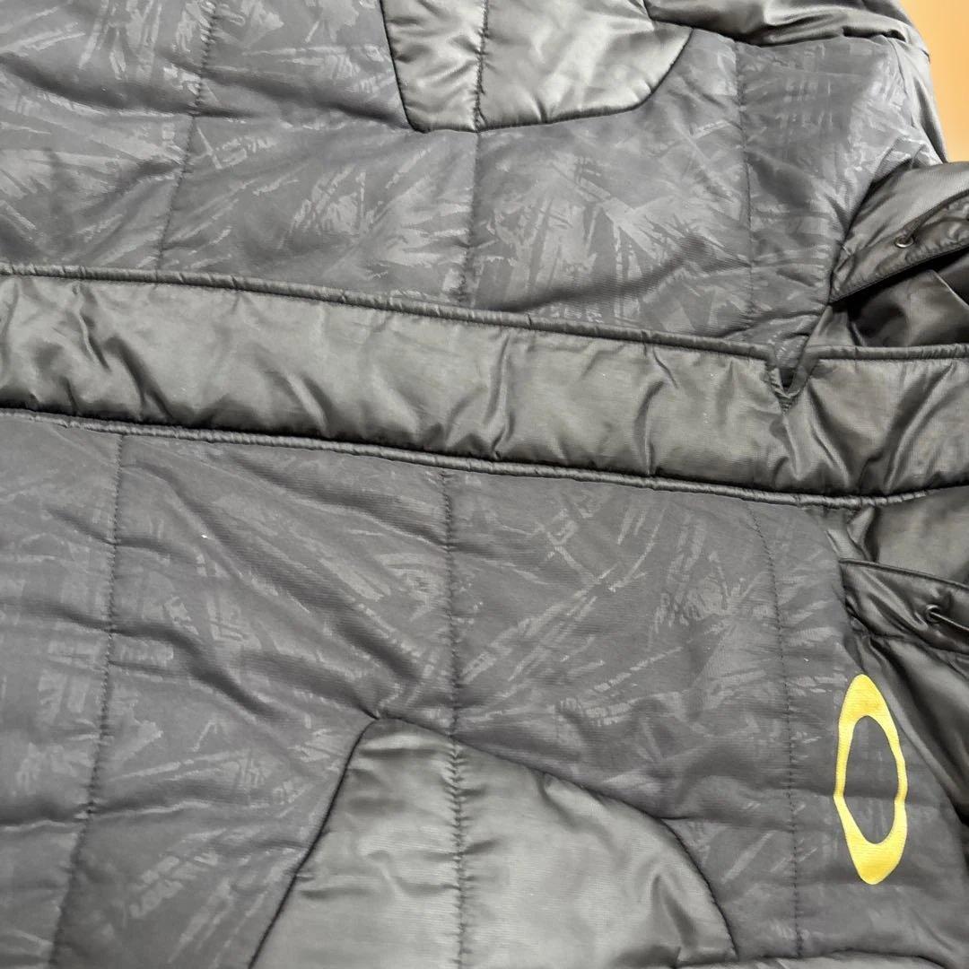 美品 OAKLEY オークリー ベンチコート ロングコート メンズ Lサイズ 黒 美品 OAKLEY オークリー ベンチコート ロングコート メンズ Lサイズ 黒