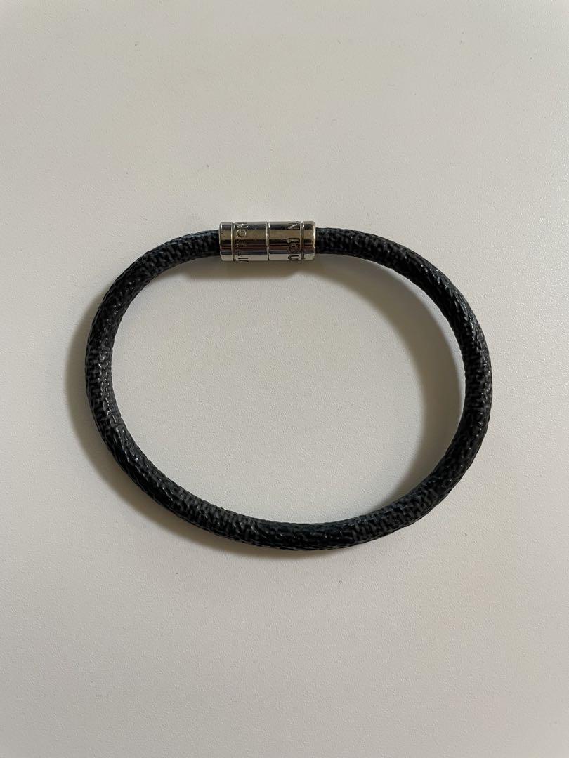 ルイヴィトン ブレスレット キープイット ダミエ 黒 - メルカリ