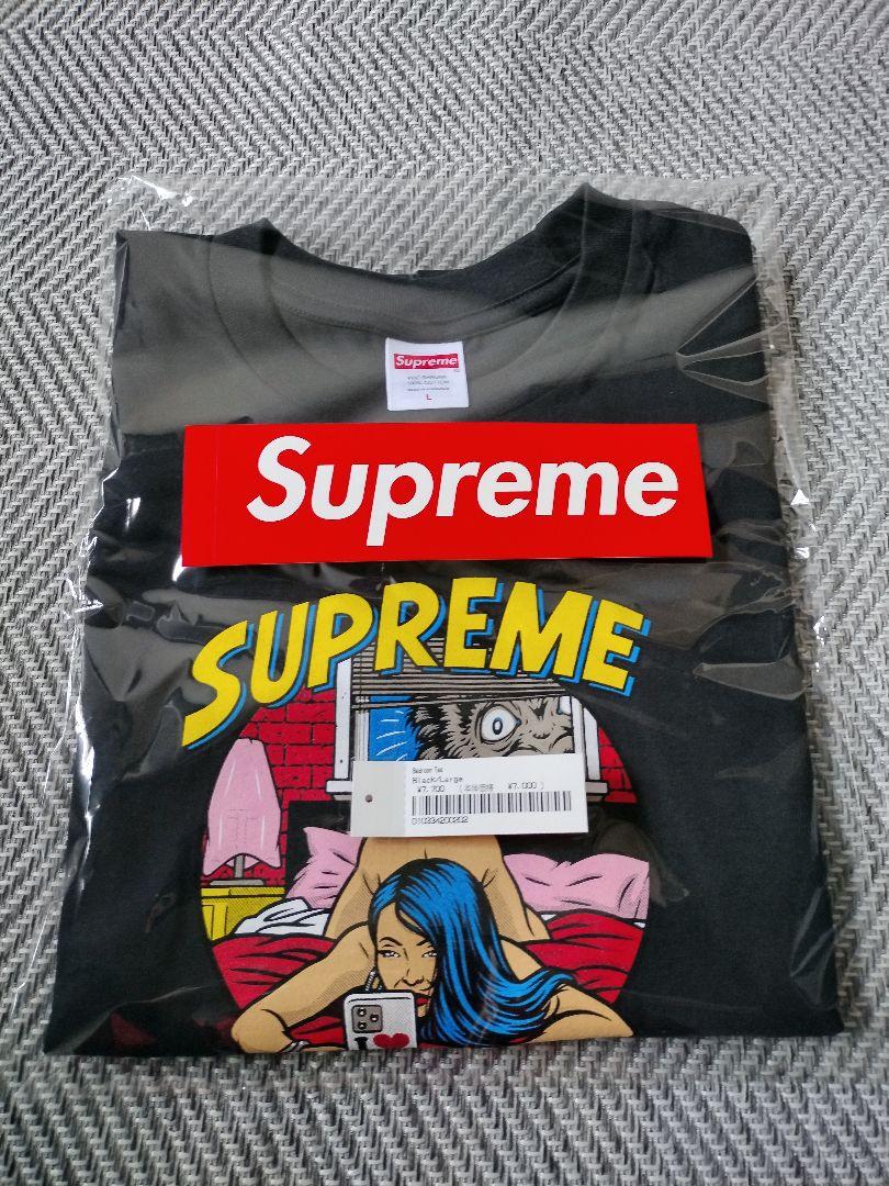 supreme bedroom tee L ブラック
