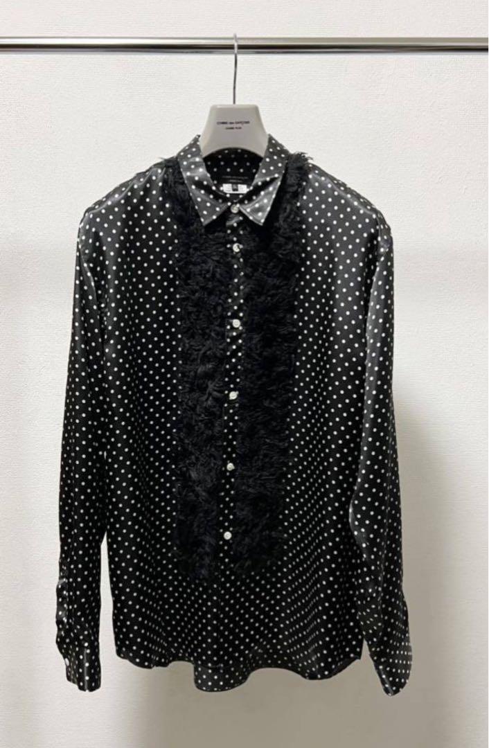 comme des garcons homme plus シャツ　ファー