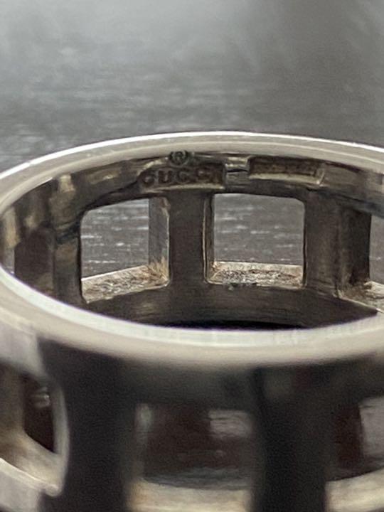 格安超歓迎 GUCCI オープンスクエアリング SV925 Er9YF-m18492259327 最新作新品