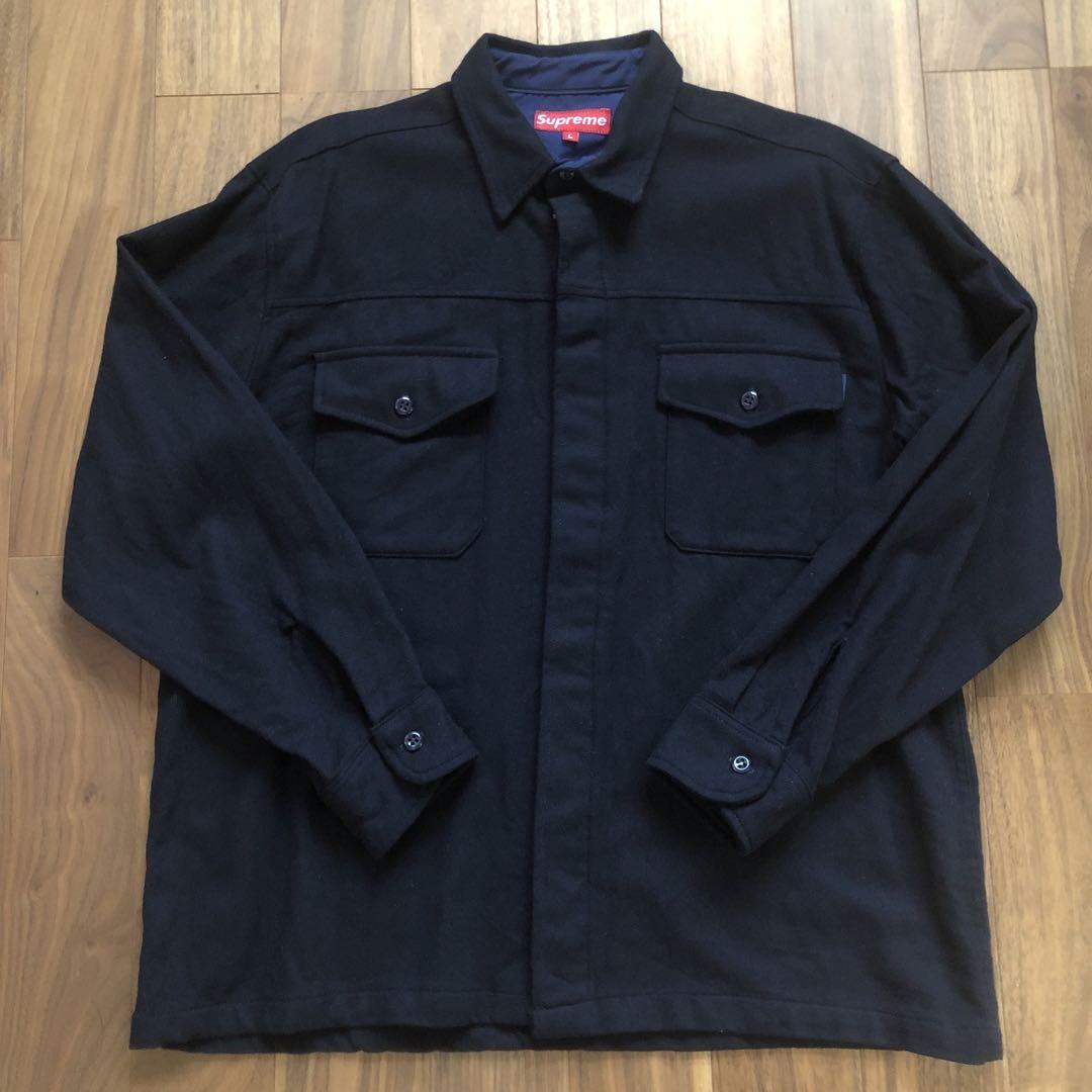 old supreme wool shirts