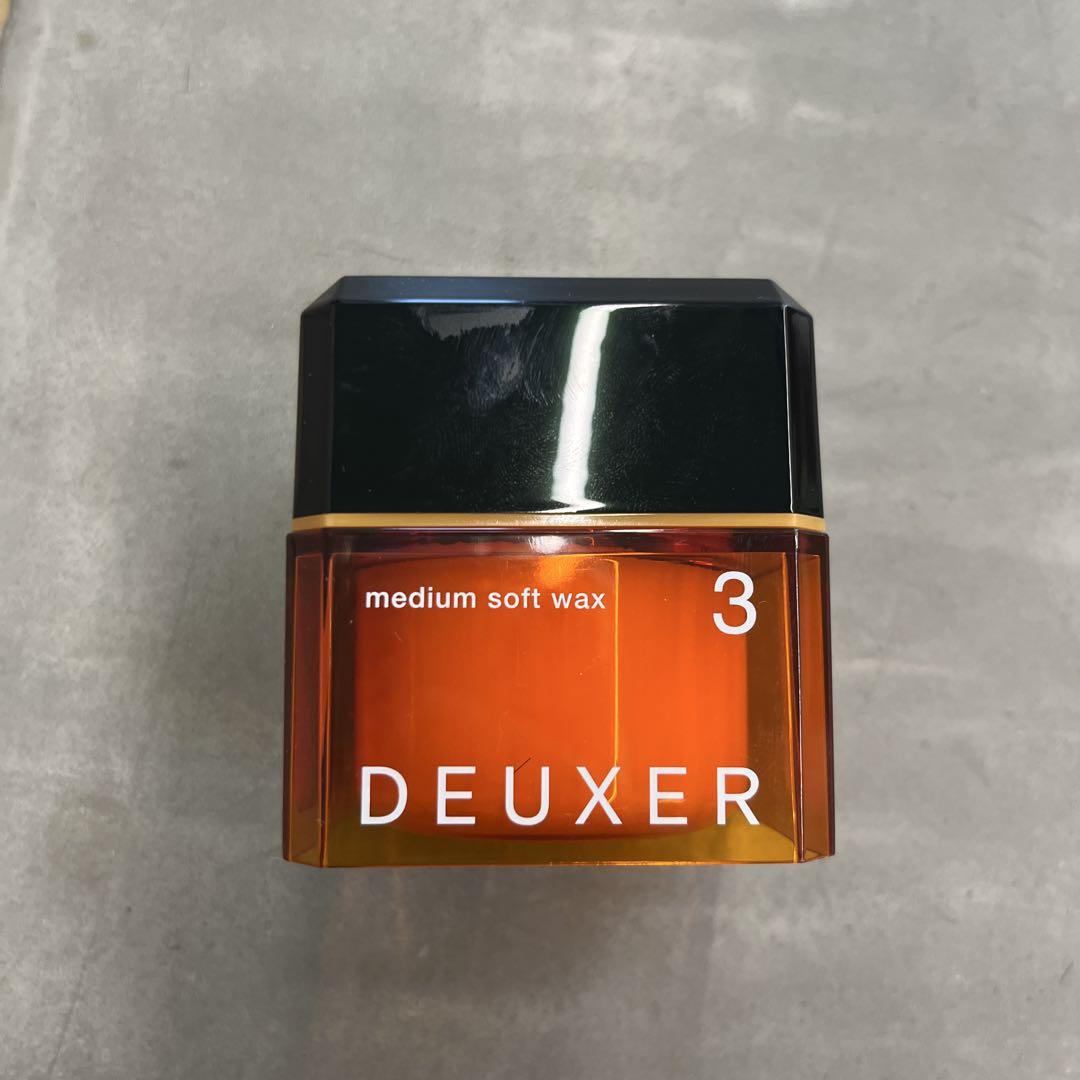 DEUXER medium soft wax 3 オレンジ