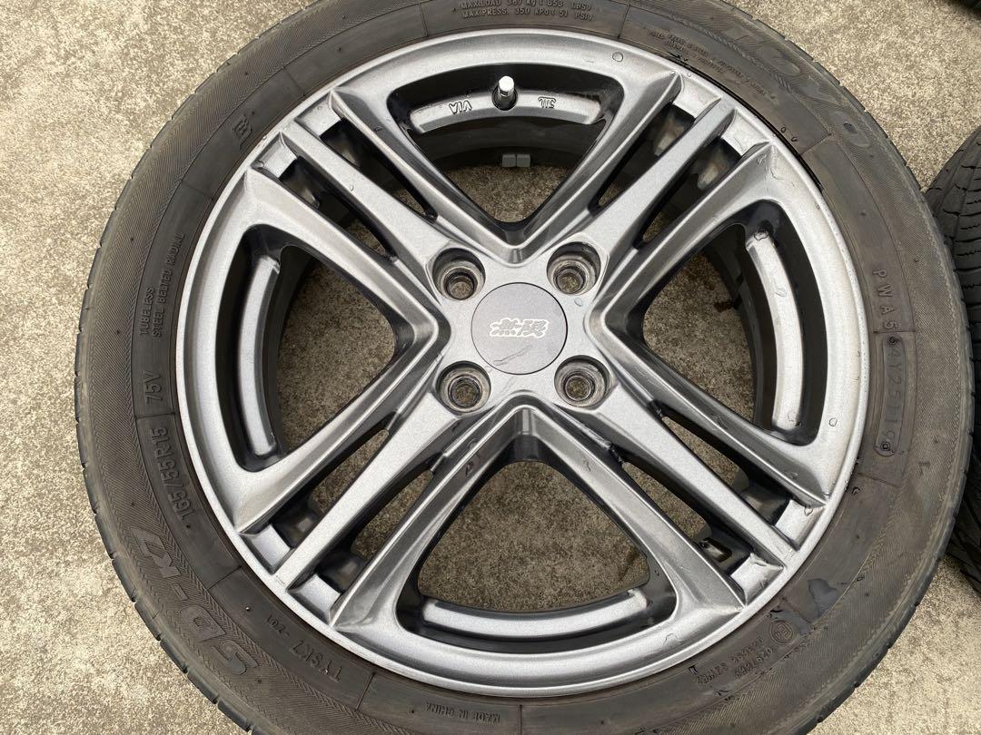 無限 アルミホイール MD4 15インチ