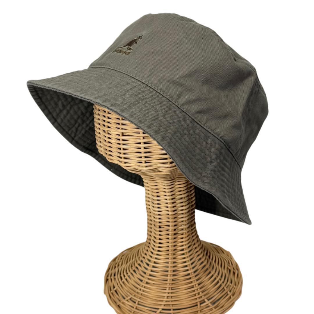 超KINGサイズ⭐️ KANGOL バケットハット カーキ XXLサイズ
