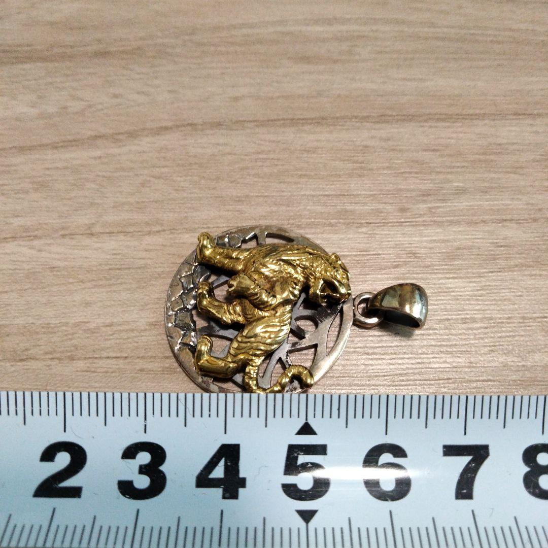 925 デザイン タイガー ペンダント