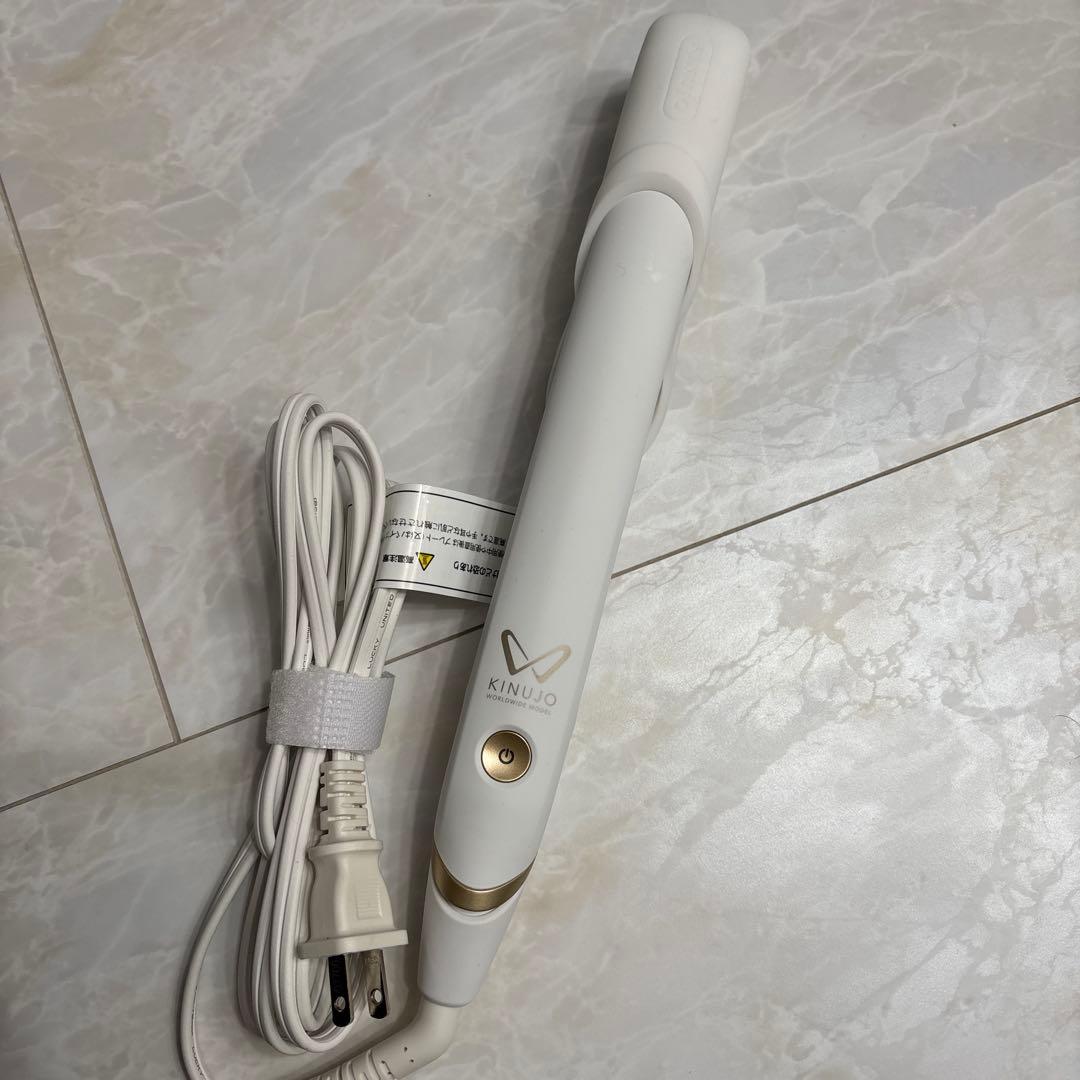 KINJUO ストレートヘアアイロン ホワイト