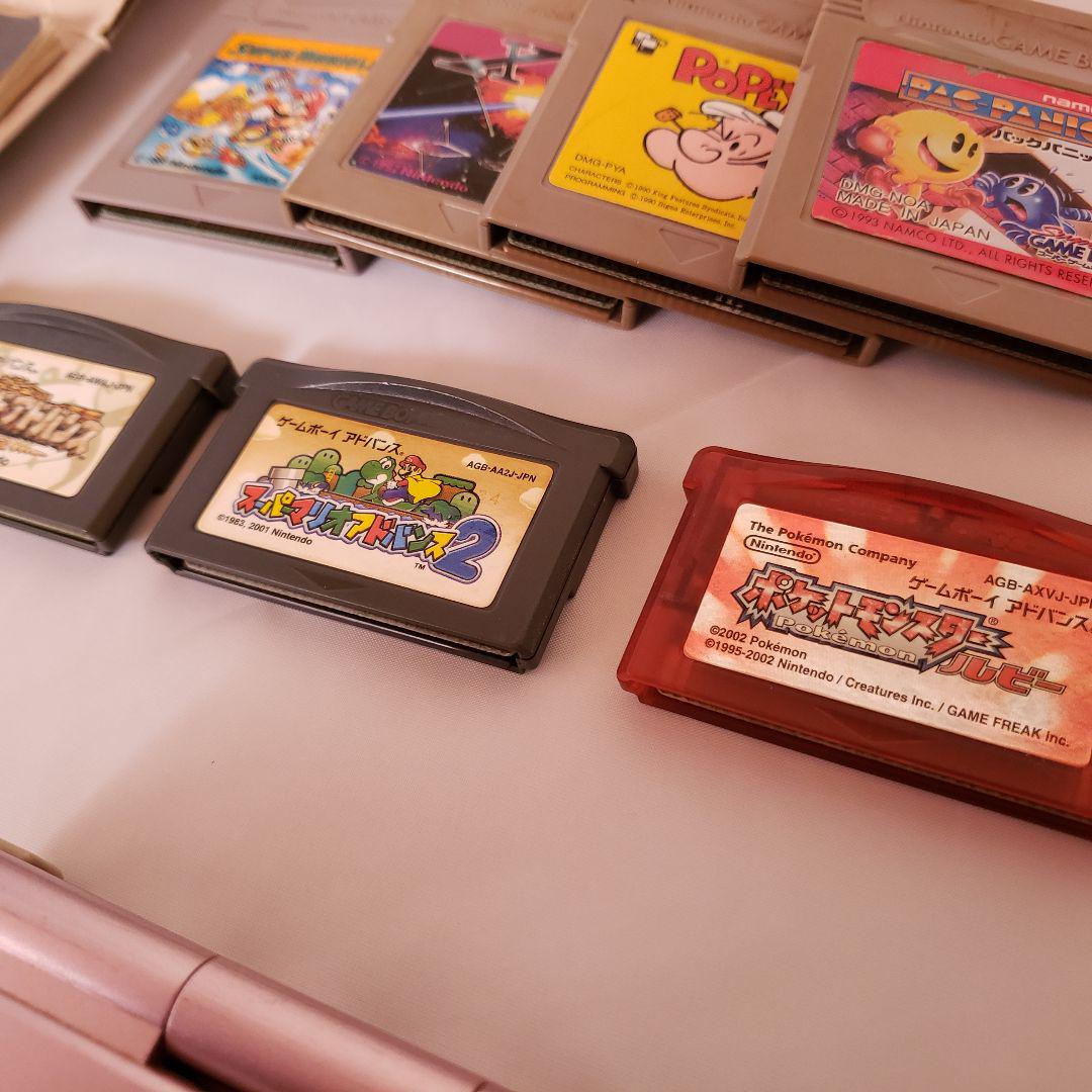 新作最新作 ゲームボーイアドバンスSP ソフトセット 0QSIe-m18498259862 充電器 お得大特価