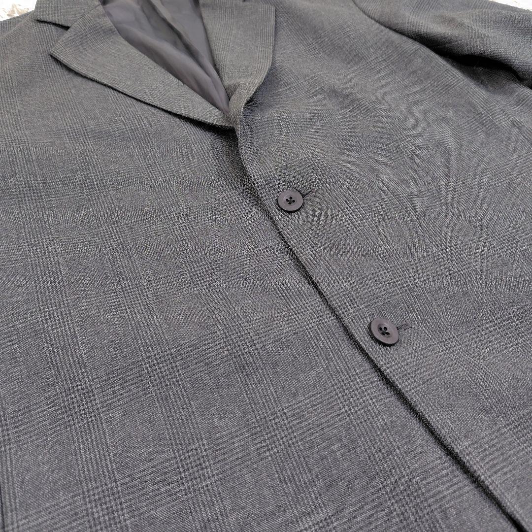 MAISON SPECIAL ESWOOL グレンチェックラグランジャケット