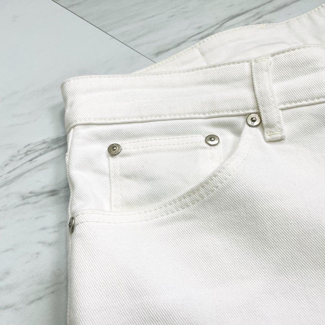 極美品 希少32⭐️PT TORINO SWING ホワイトデニム ストレッチ◎