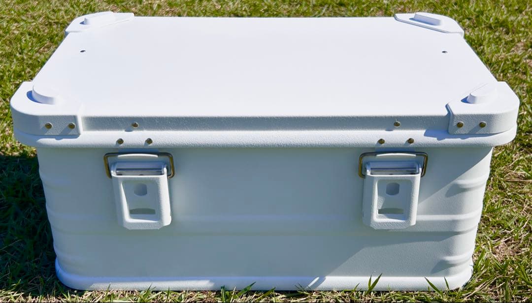 マットホワイト スタッキング コンテナボックス 30l アウトドア 限定1点 マットホワイト スタッキング コンテナボックス 30l アウトドア 限定1点