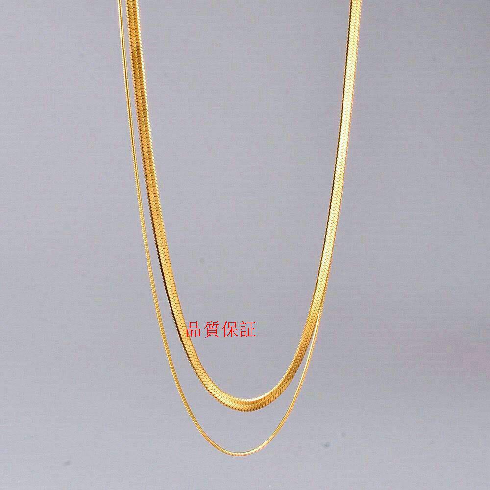 お得超特価 極上美品 Kゴールドのネックレスがおしゃれな鎖骨チェーンです lIvuL-m18499363595 18 高品質人気