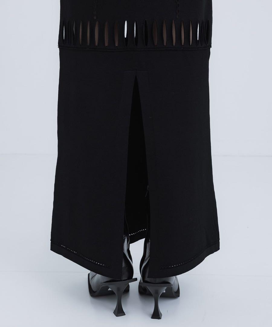 FETICO フェティコ MESH KNIT MAXI SKIRT