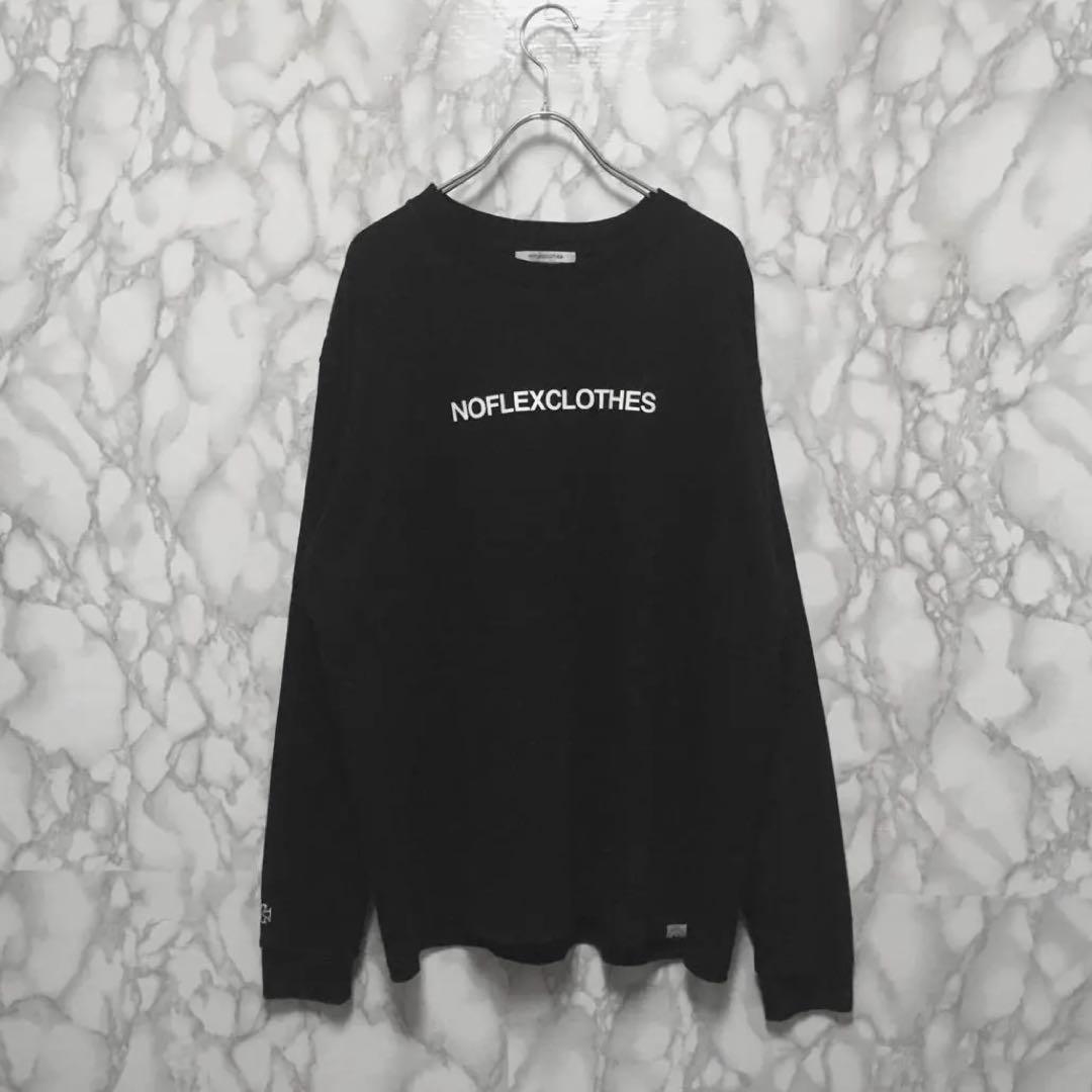 美品　NOFLEXCLOTHES ノーフレックス デザインロングTシャツ