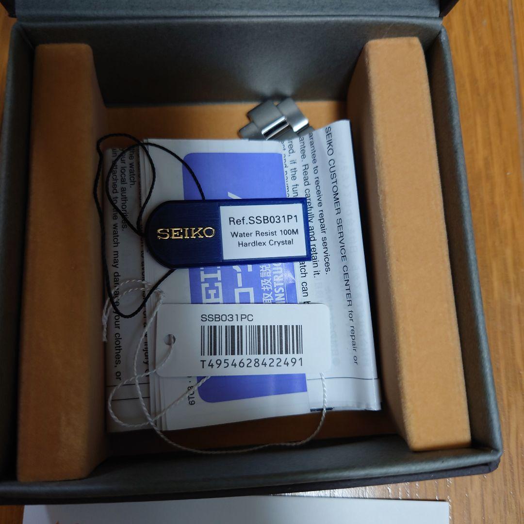 SEIKO SSB031P1 クロノグラフ 時計