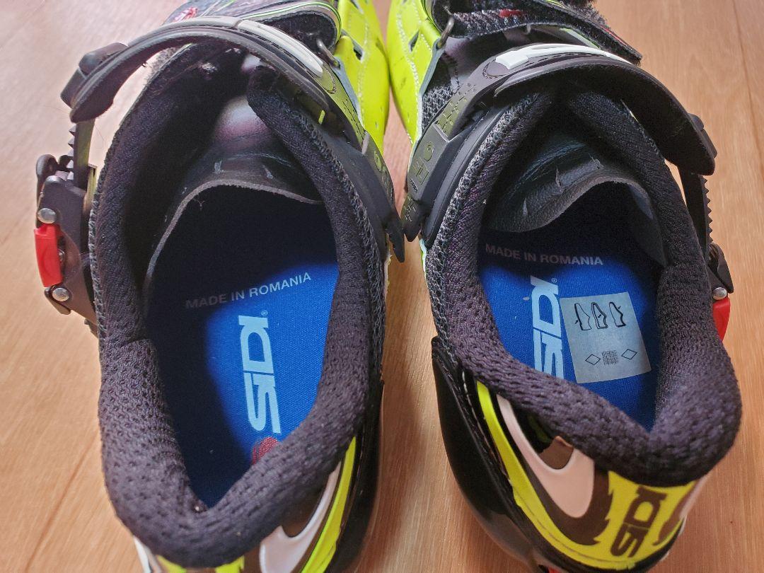 SIDI サイクリングシューズ 40 イエロー/ブラックカーボン