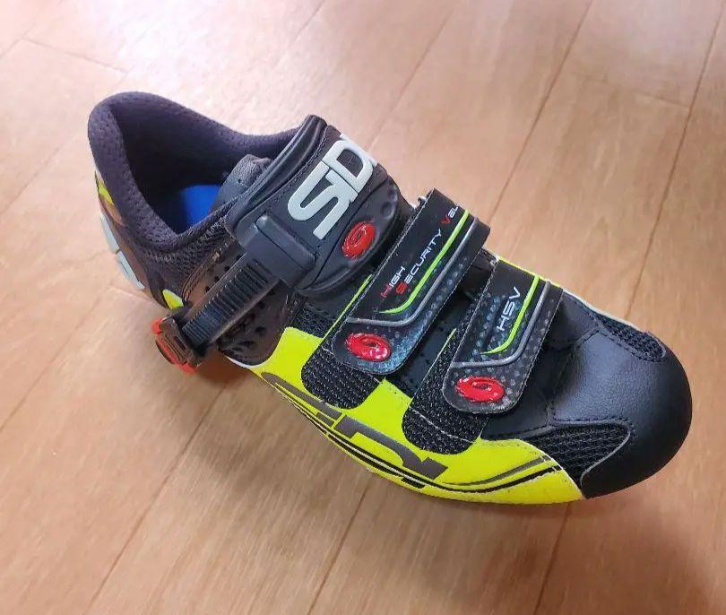 SIDI サイクリングシューズ 40 イエロー/ブラックカーボン