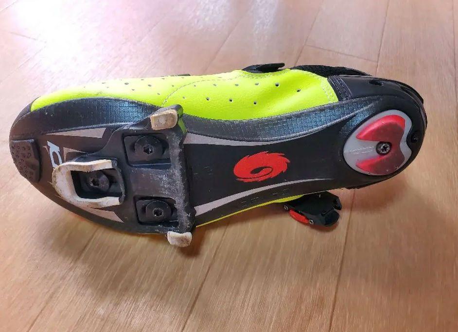 SIDI サイクリングシューズ 40 イエロー/ブラックカーボン