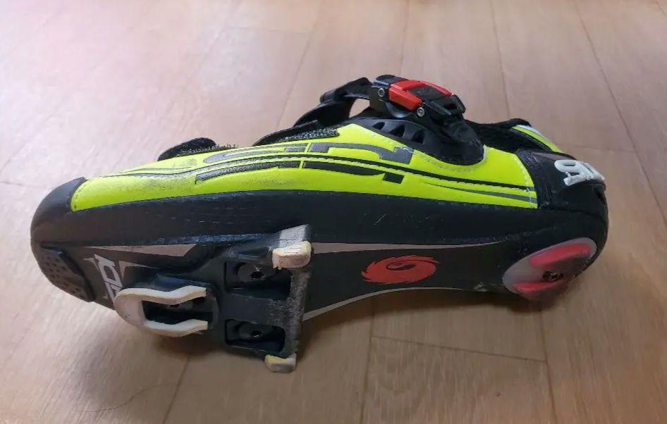 SIDI サイクリングシューズ 40 イエロー/ブラックカーボン