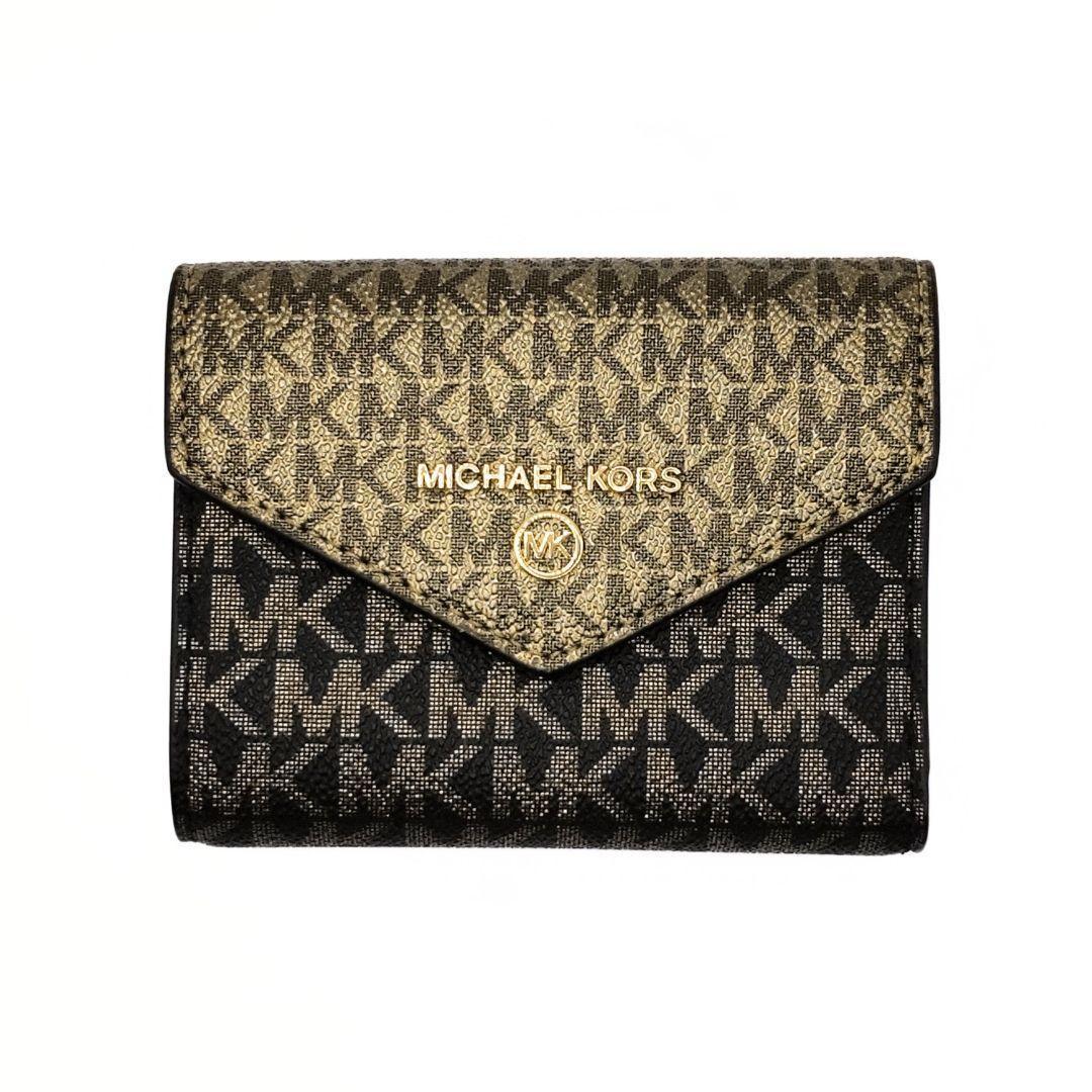 新品】マイケルコース 三つ折り 財布 ジェットセット チャーム