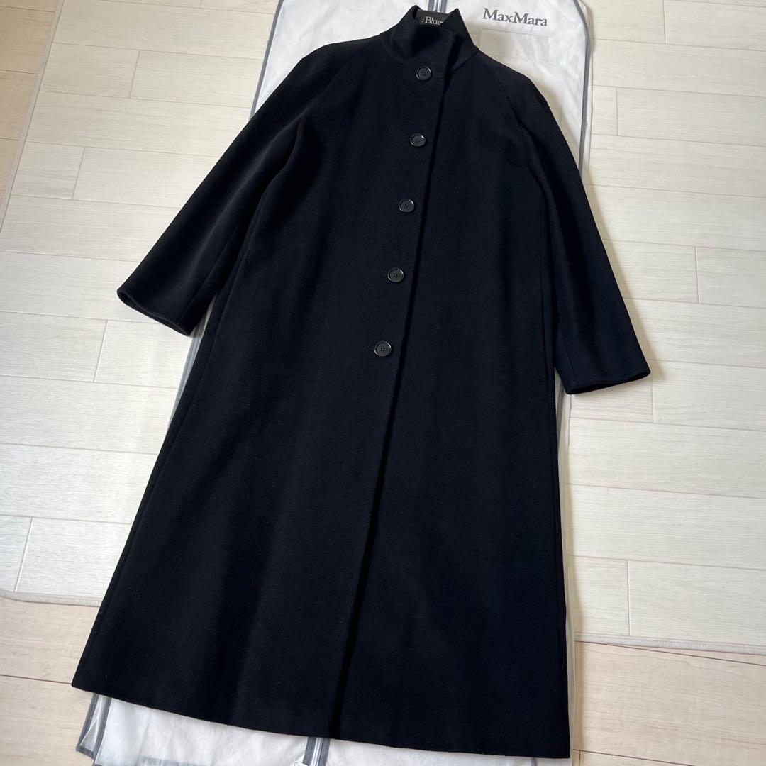 美品 マックスマーラ Max Mara コート チェスターコート ロング